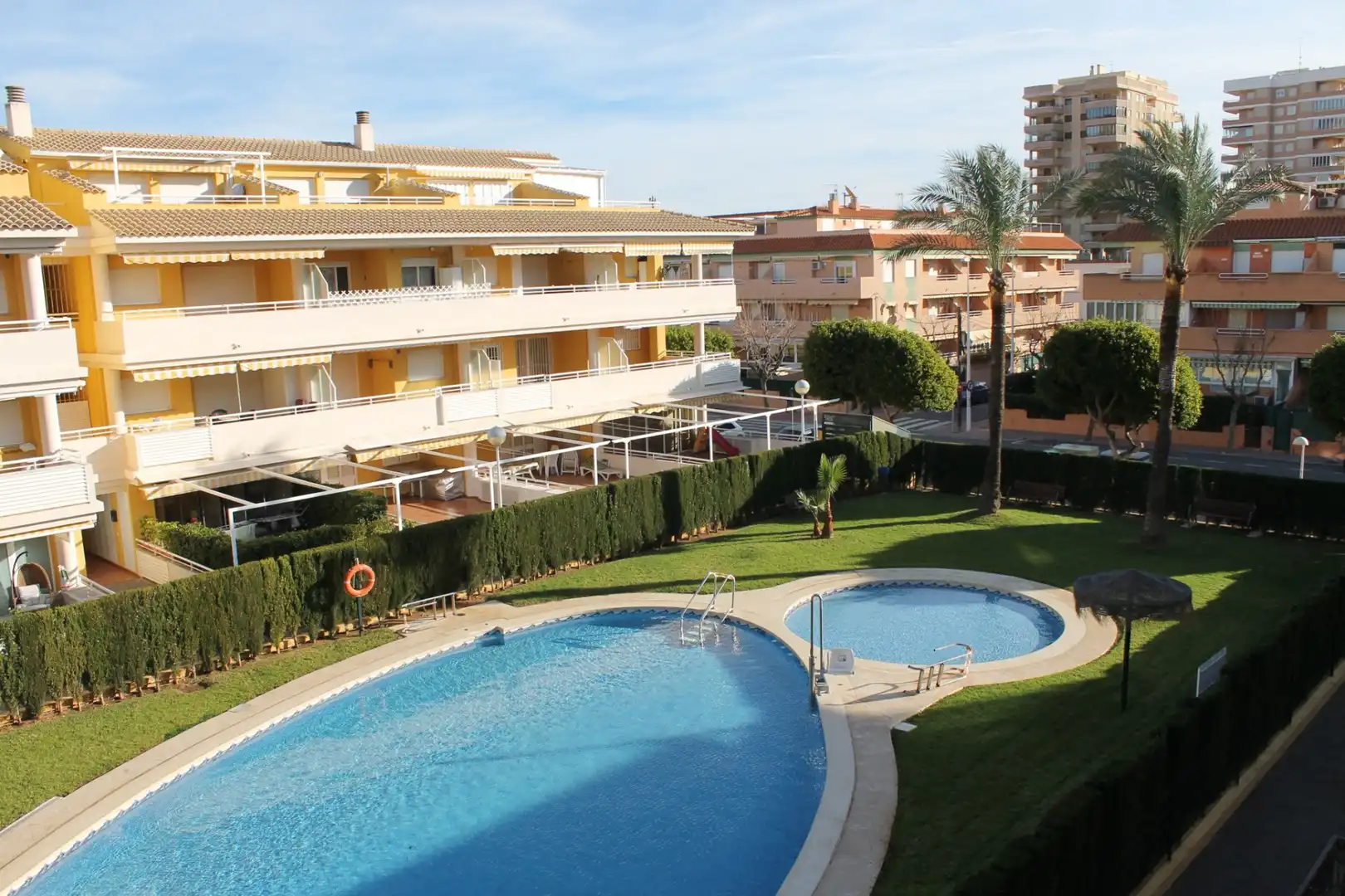 Piscina de Ático en venta en Oropesa del Mar / Orpesa con Aire acondicionado, Jardín privado y Terraza