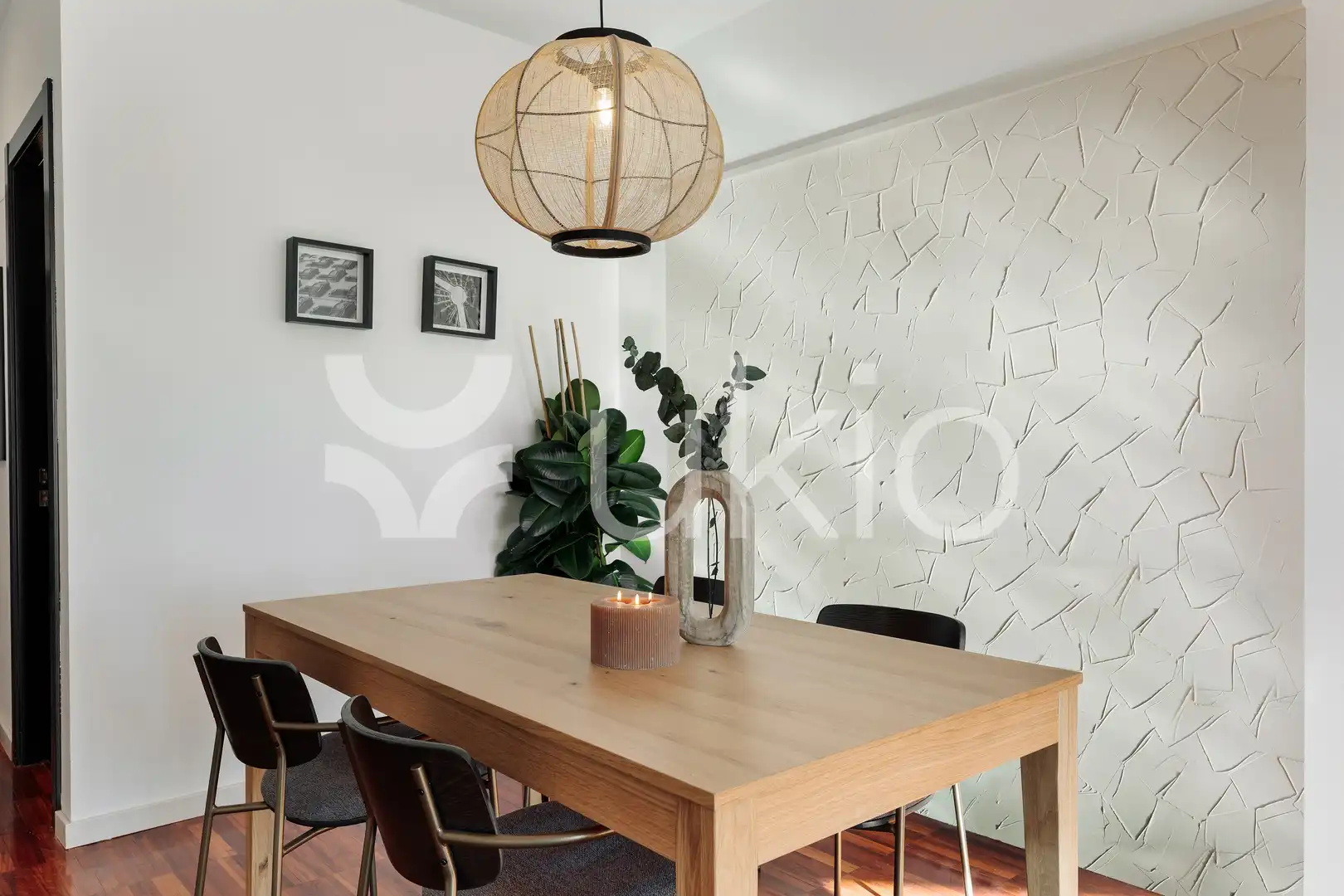 Comedor de Apartamento de alquiler en Barcelona con Aire acondicionado, Calefacción y Terraza