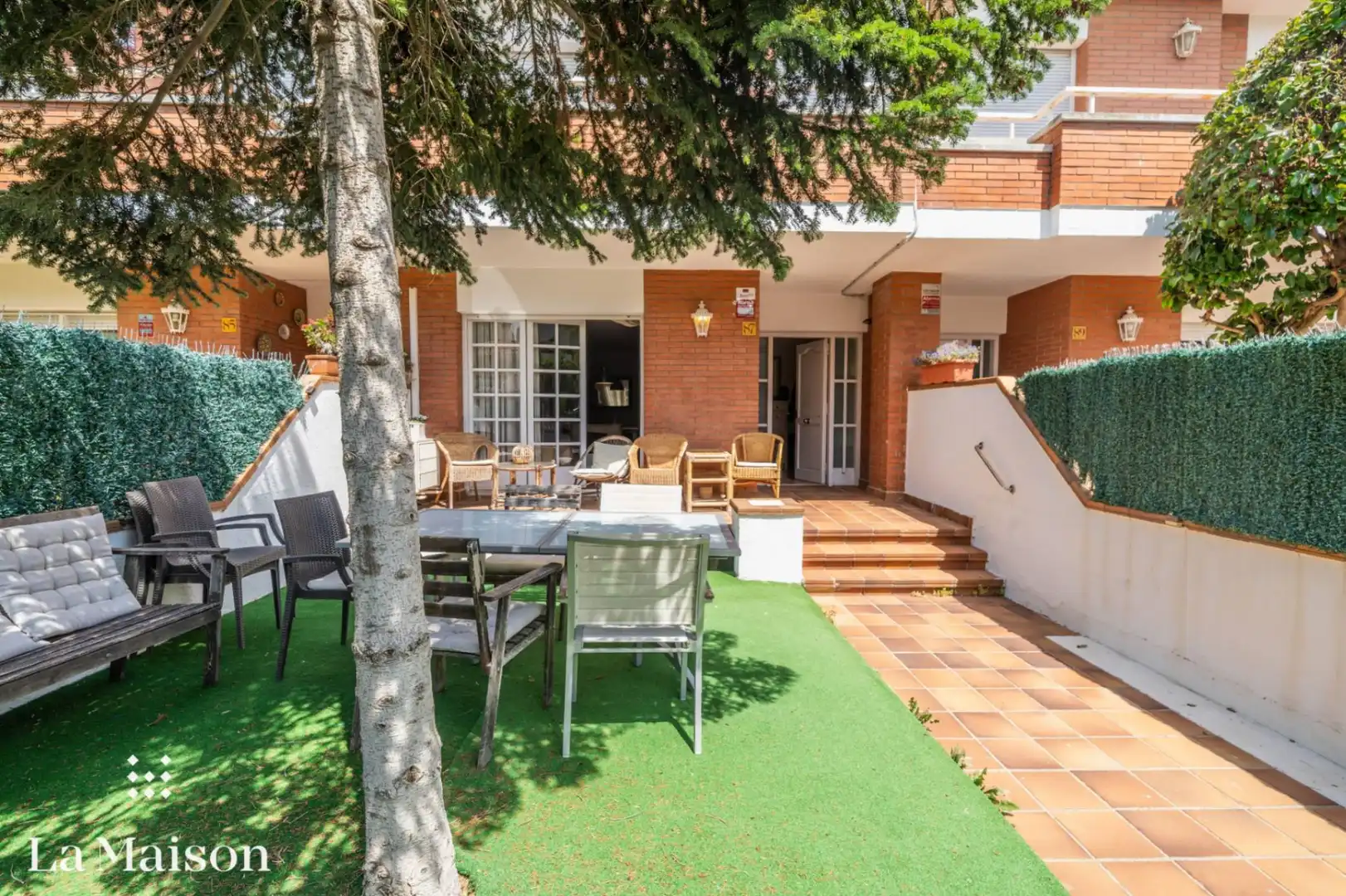 Terraza de Casa o chalet en venta en Premià de Mar con Calefacción, Jardín privado y Parquet
