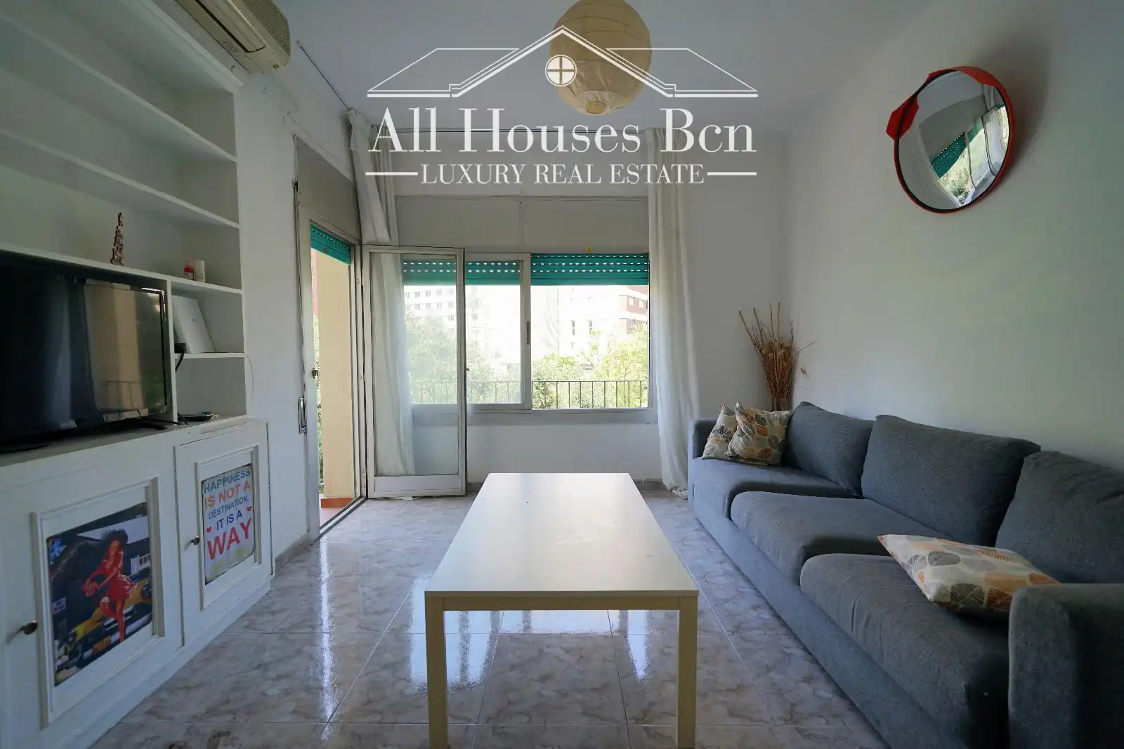 Sala de estar de Piso en venta en Barcelona con Aire acondicionado, Calefacción y Terraza