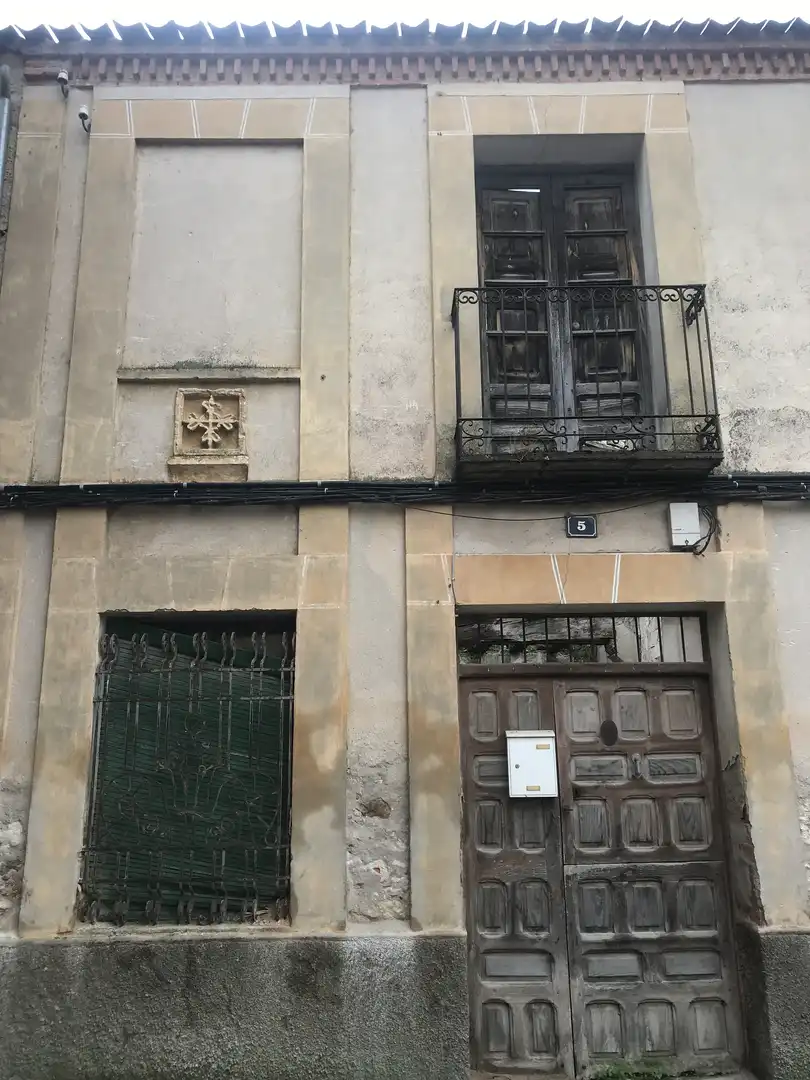 Vista exterior de Casa o chalet en venta en Fuentepelayo con Balcón