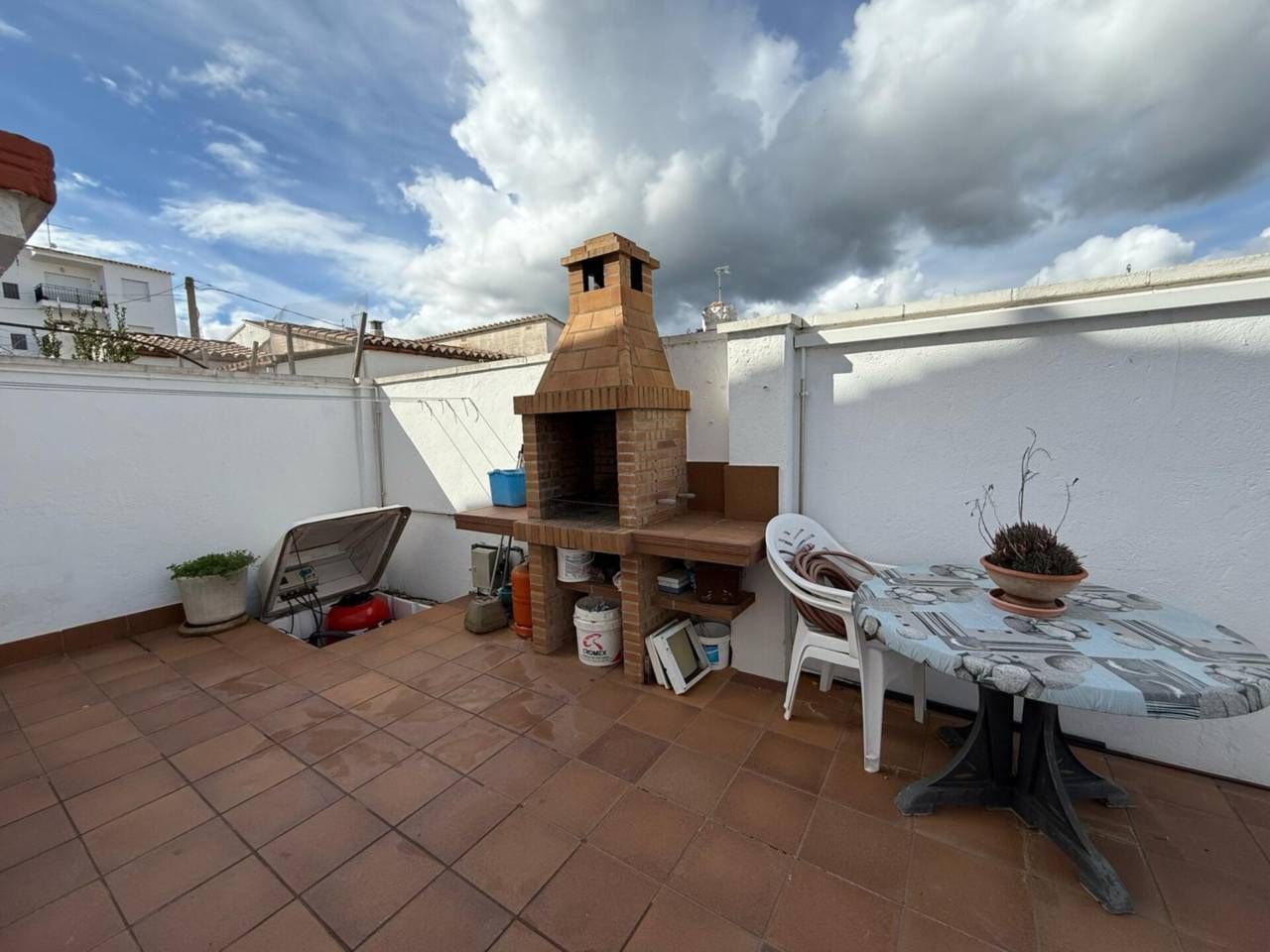 Terrassa de Casa adosada en venda en L'Escala amb Aire condicionat, Jardí privat i Terrassa