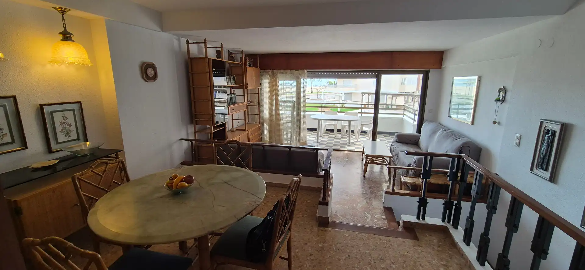 Sala d'estar de Dúplex en venda en Gandia amb Terrassa, Traster i Moblat
