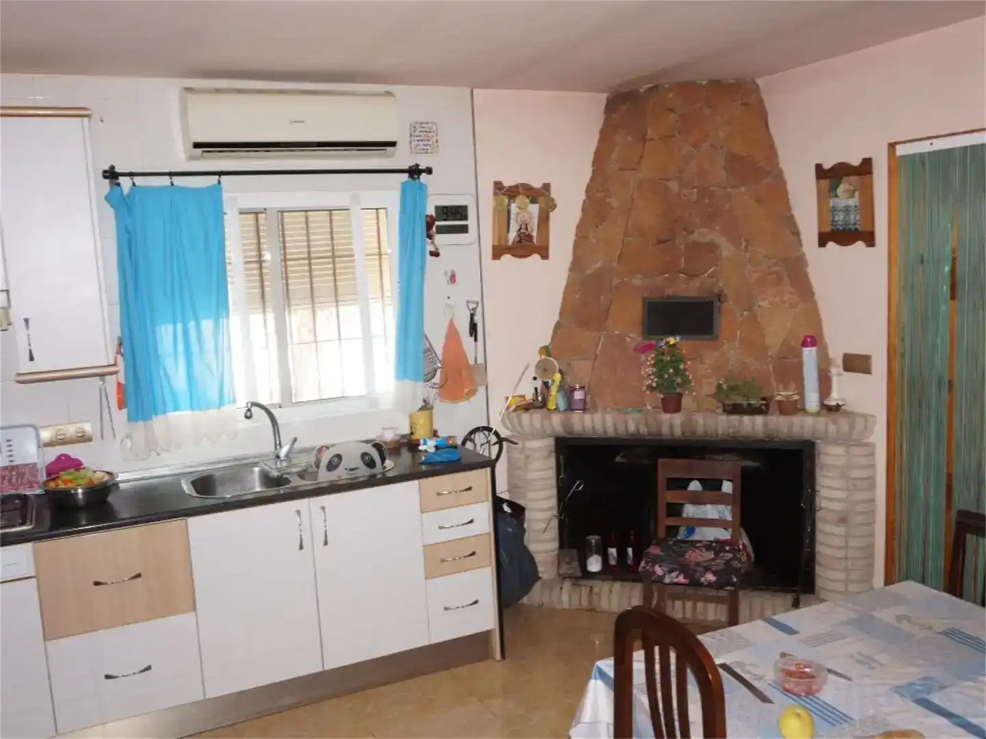 Cuina de Finca rústica en venda en  Murcia Capital amb Aire condicionat i Piscina
