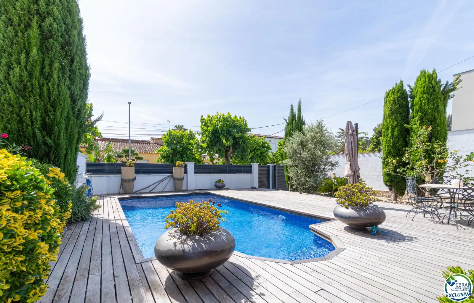 Piscina de Casa o xalet en venda en Empuriabrava amb Aire condicionat, Piscina i Moblat