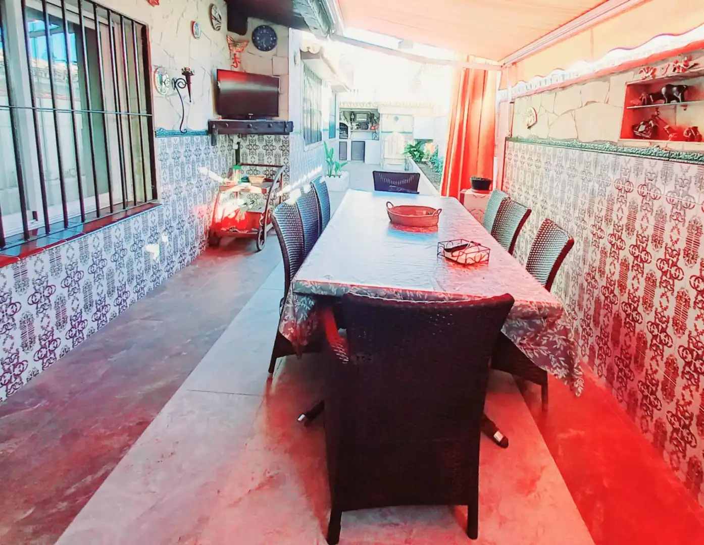 Terraza de Casa o chalet en venta en Rincón de la Victoria con Aire acondicionado, Jardín privado y Terraza