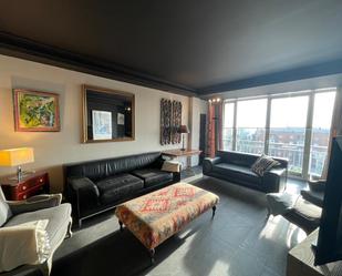 Living room of Flat for sale in  Madrid Capital  with Air Conditioner and Terrace