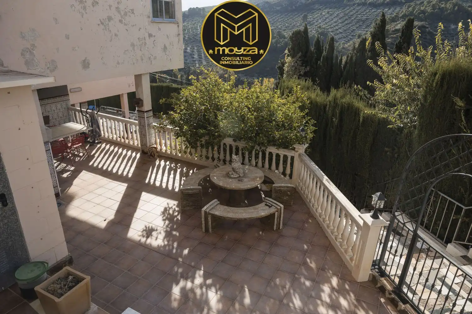 Terraza de Casa o chalet de alquiler en Jaén con Terraza y Piscina comunitaria