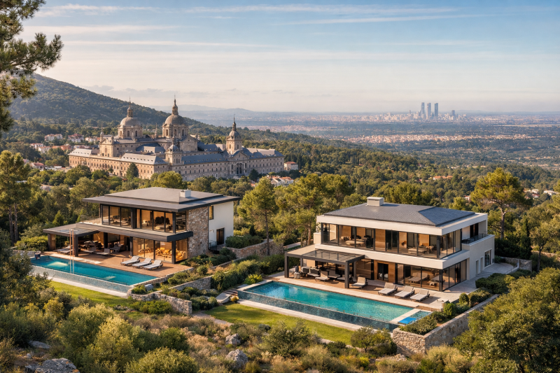 Exterior view of Residential for sale in San Lorenzo de El Escorial