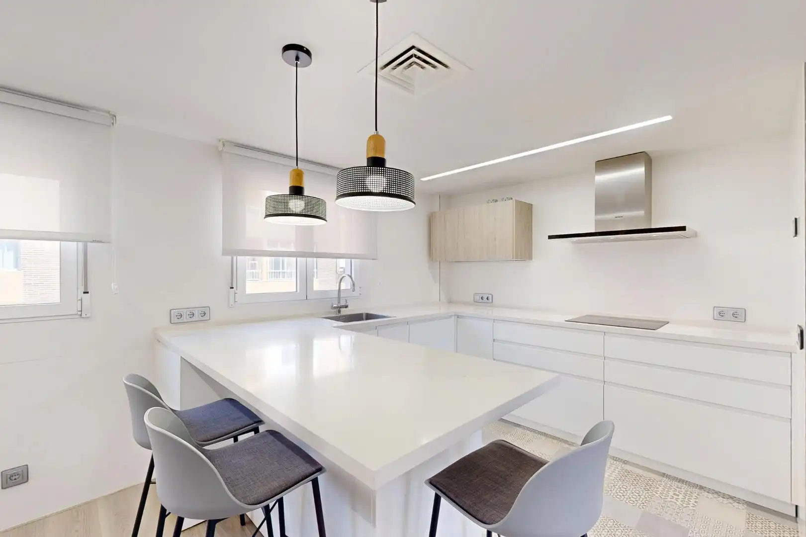 Cocina de Piso en venta en Cartagena con Aire acondicionado, Balcón y Alarma