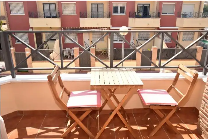 Terraza de Casa adosada en venta en Pilar de la Horadada con Aire acondicionado, Calefacción y Jardín privado