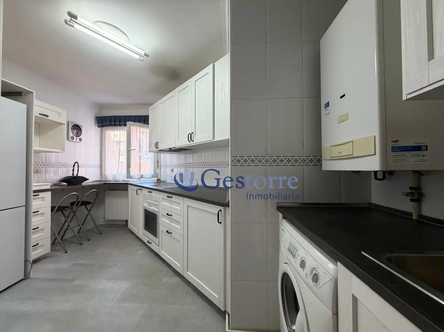 Kitchen of Flat for sale in Castrillón  with Heating, Terrace and Storage room
