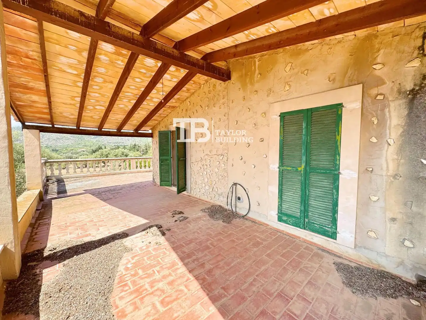 Vista exterior de Casa o xalet en venda en Alaró amb Terrassa i Piscina
