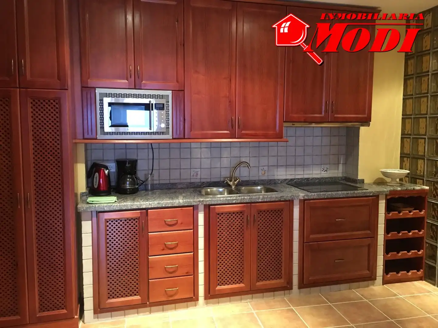 Cocina de Casa o chalet en venta en Albuñuelas con Jardín privado, Terraza y Piscina