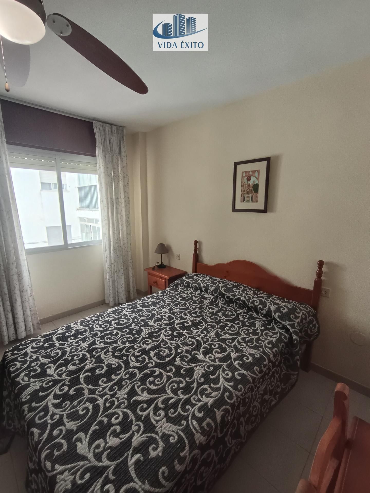 Bedroom of Flat for sale in  Jaén Capital  with Air Conditioner and Balcony