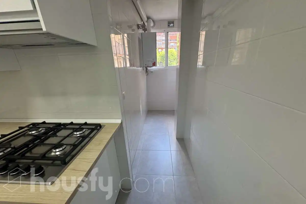 Cocina de Piso de alquiler en Móstoles con Parquet y Amueblado