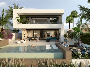 Villa di nuova costruzione con piscina in vendita a N/A