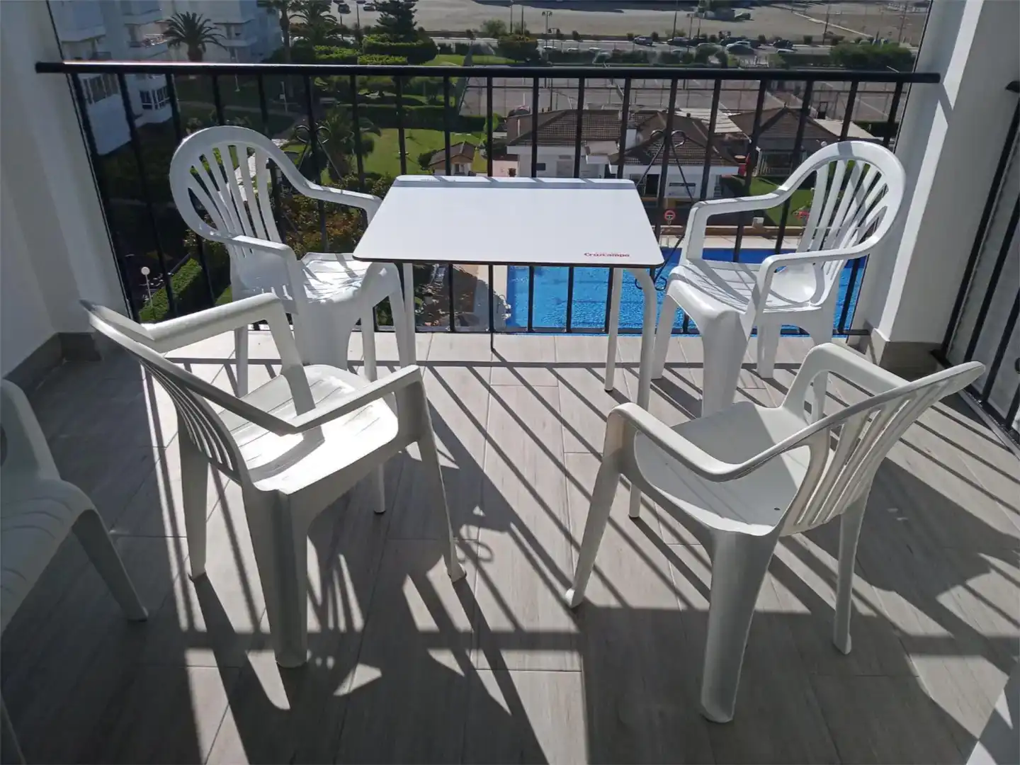 Terrace of Flat for rent in Torrox  with Air Conditioner, Swimming Pool and Furnished