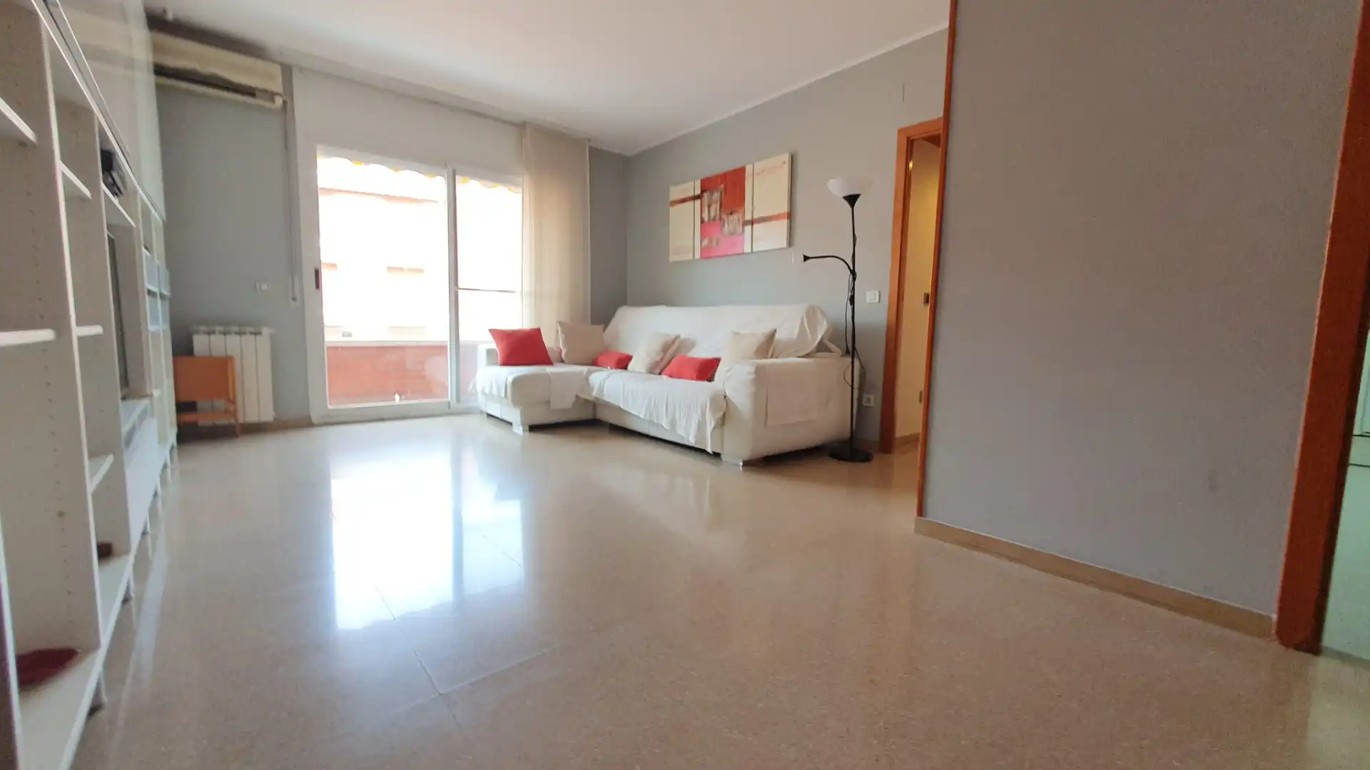 Sala d'estar de Pis en venda en Barcelona amb Aire condicionat, Calefacció i Balcó