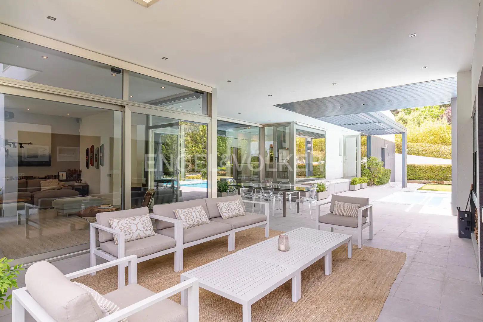 Terraza de Casa o chalet en venta en Boadilla del Monte con Aire acondicionado, Calefacción y Jardín privado