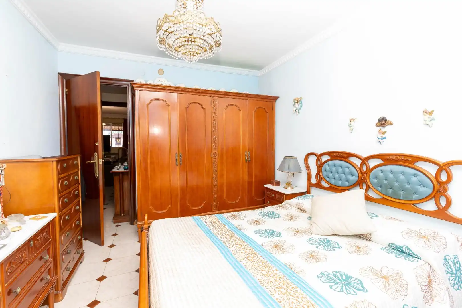 Bedroom of Flat for sale in Málaga  with Terrace, Storage room and Balcony
