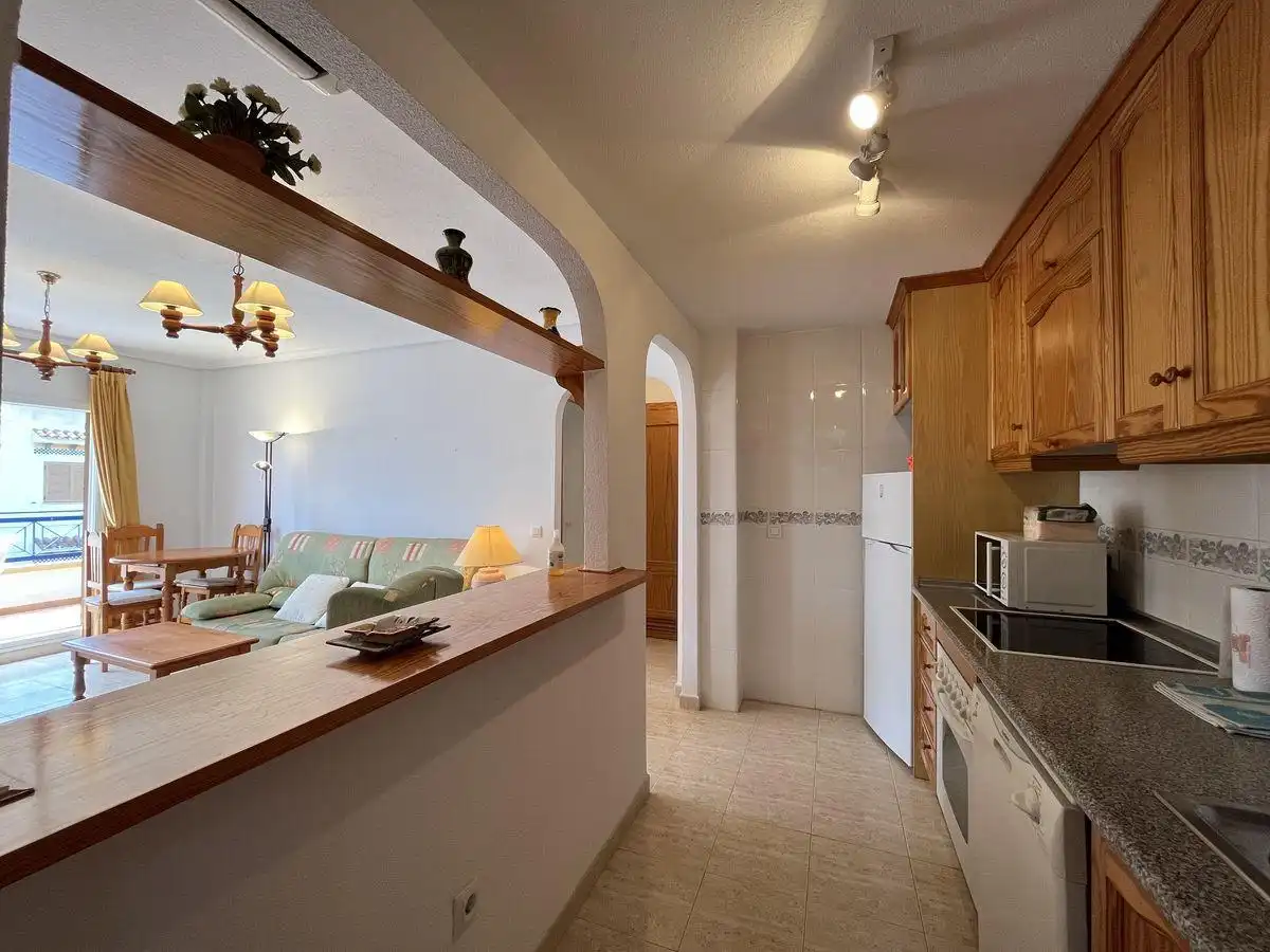 Küche von Wohnung zur Miete in Vera mit Klimaanlage, Terrasse und Schwimmbad