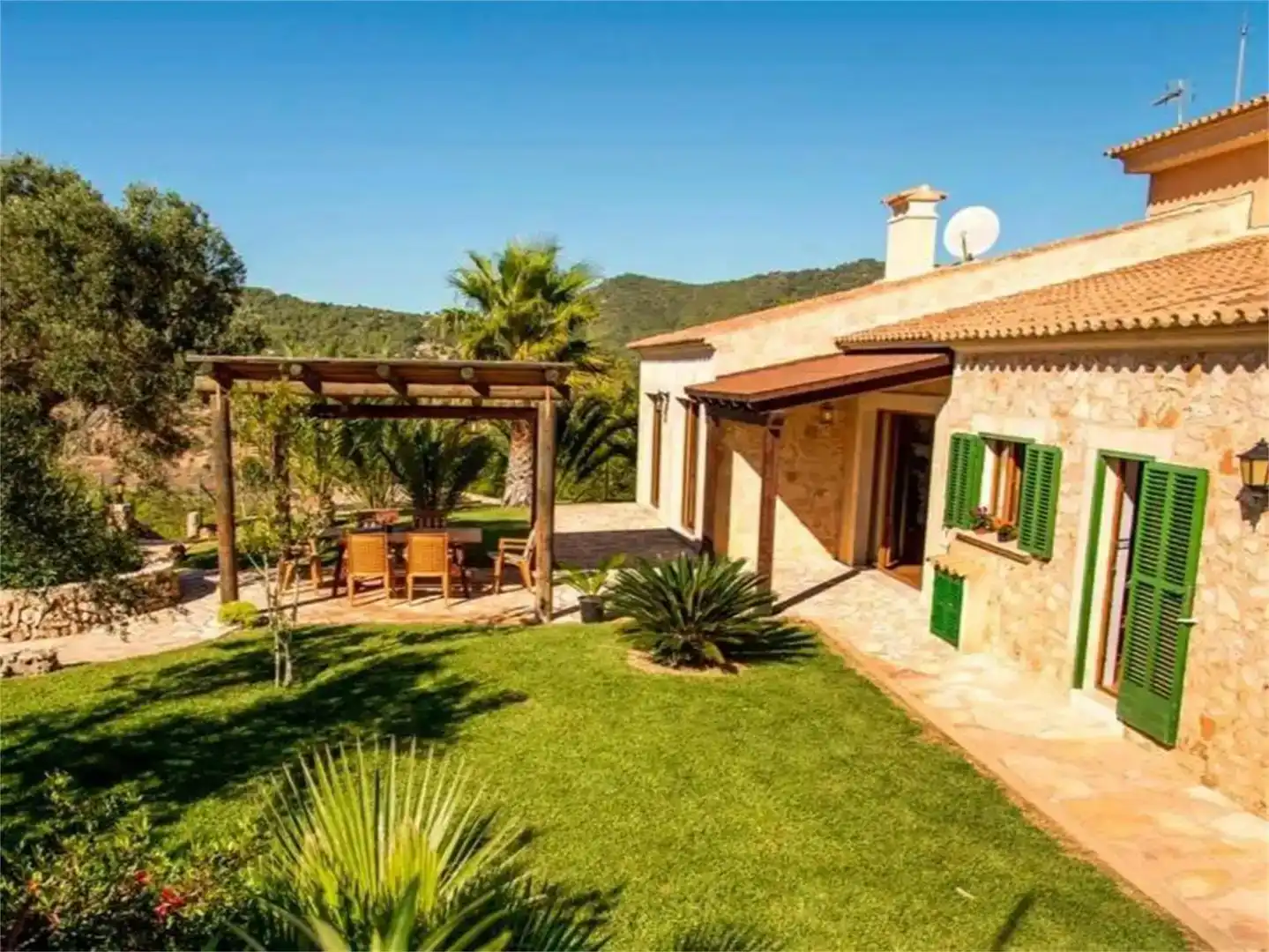 Jardín de Casa o chalet de alquiler en Felanitx con Aire acondicionado, Piscina y Balcón