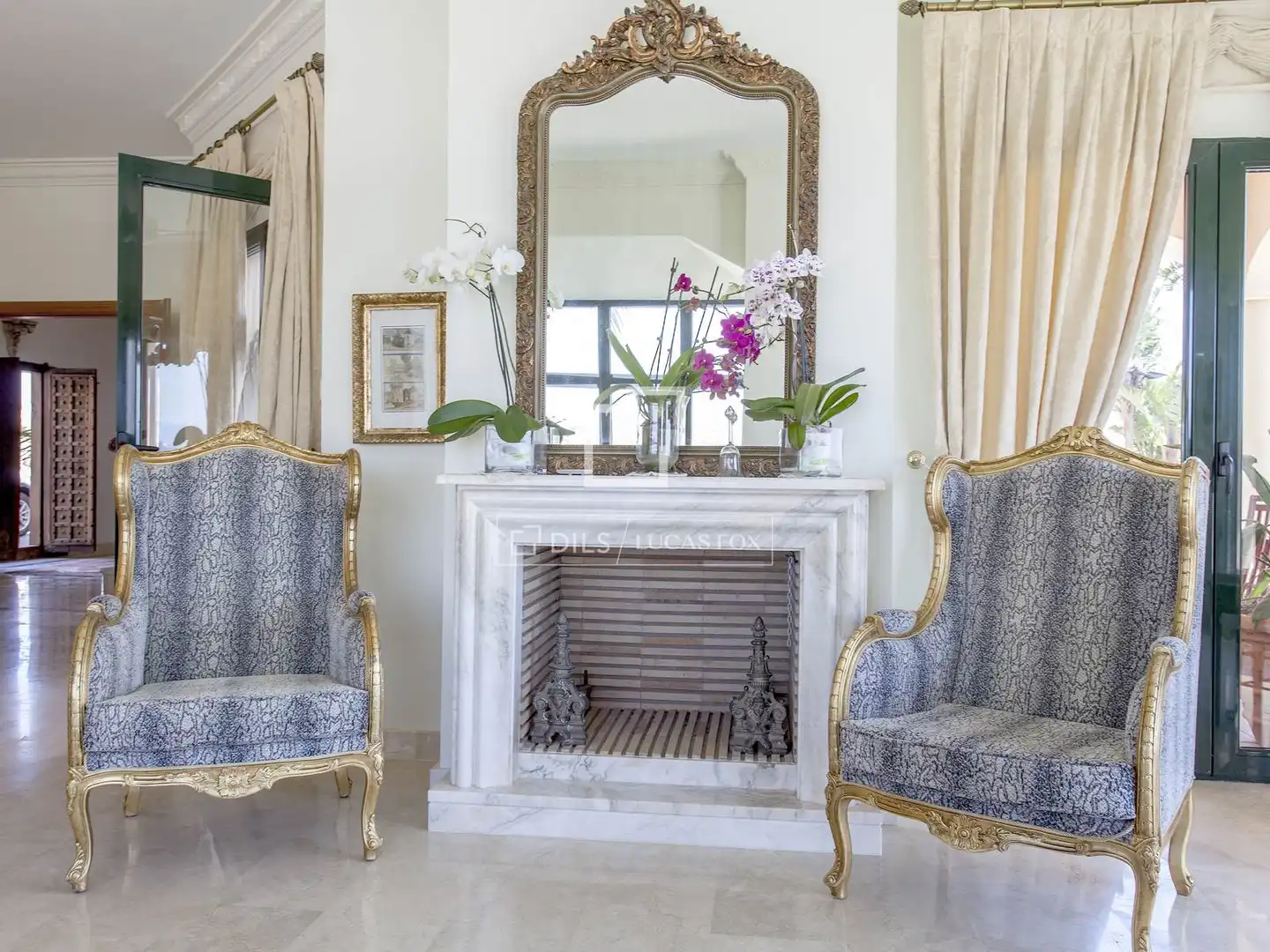 Sala de estar de Casa o chalet en venta en Cullera con Aire acondicionado, Jardín privado y Piscina