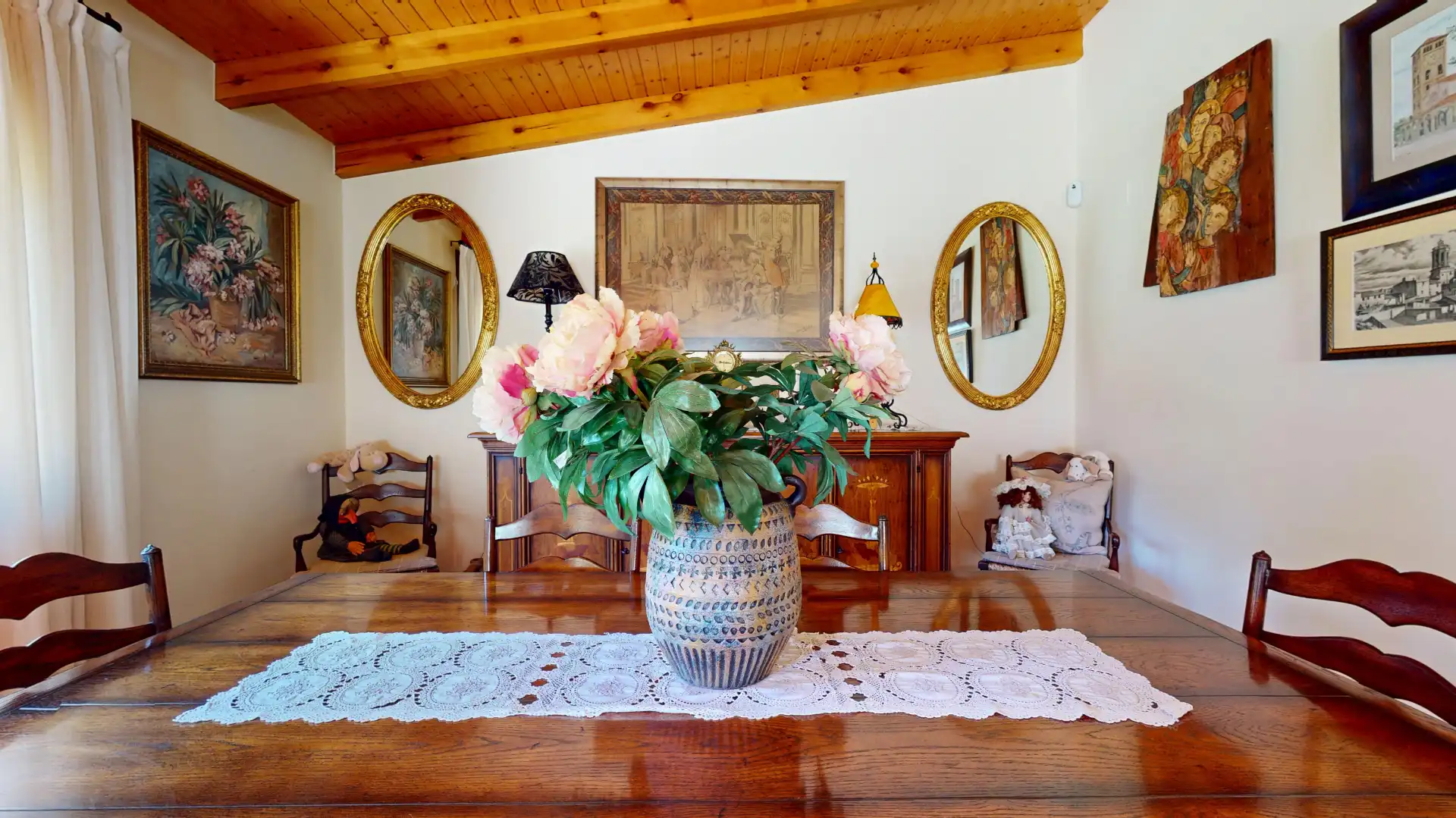 Dining room of Houses for sale in Prades  with Heating, Private garden and Terrace