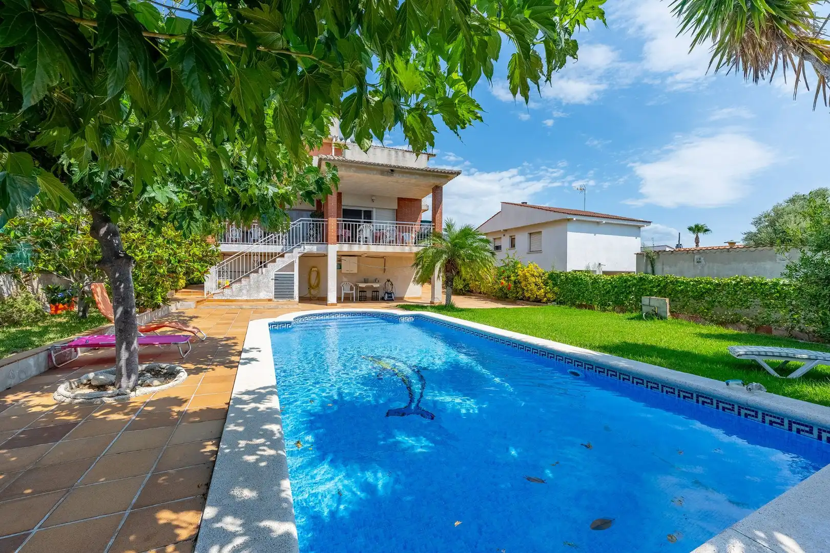 Garden of Houses for sale in Calafell  with Private garden, Terrace and Storage room