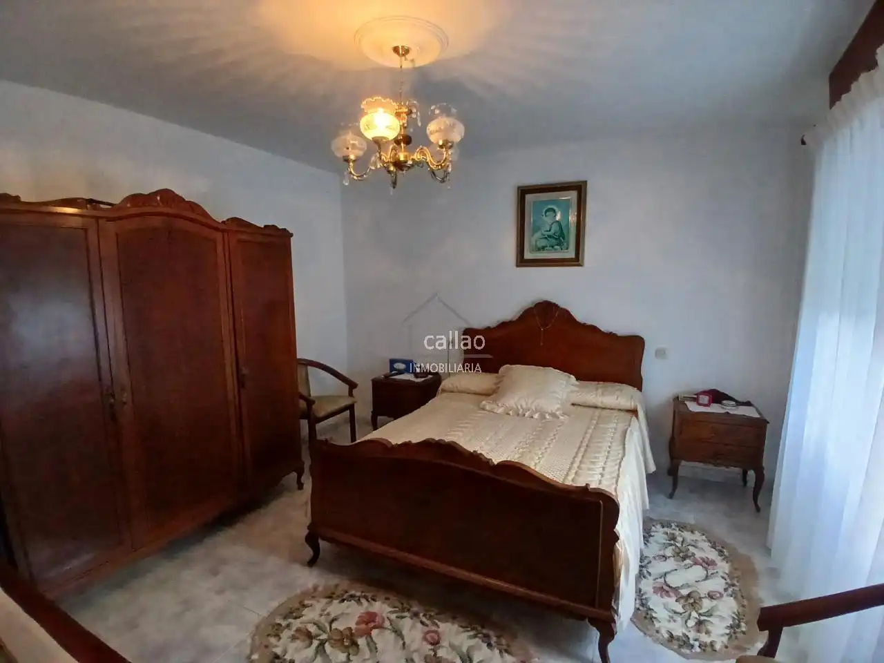 Dormitori de Casa adosada en venda en Ferrol amb Calefacció, Jardí privat i Traster