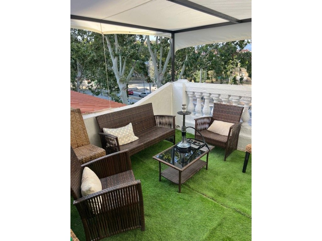 Terrace of Flat to rent in Sant Adrià de Besòs  with Terrace, Furnished and Washing machine