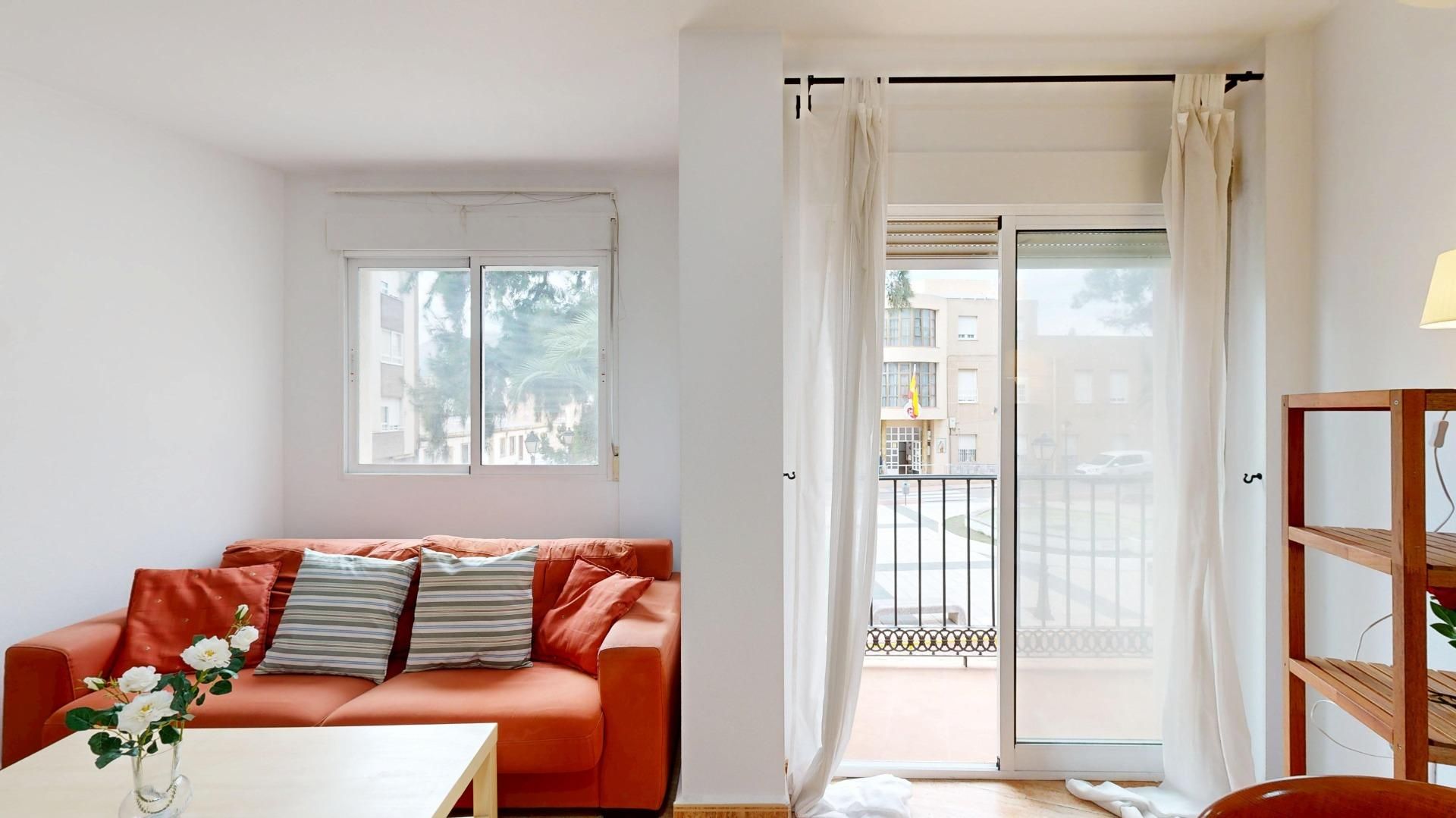 Bedroom of Flat for sale in Cartagena  with Air Conditioner, Heating and Balcony