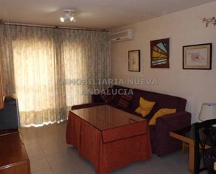 Living room of Flat to rent in  Almería Capital  with Air Conditioner, Terrace and Furnished