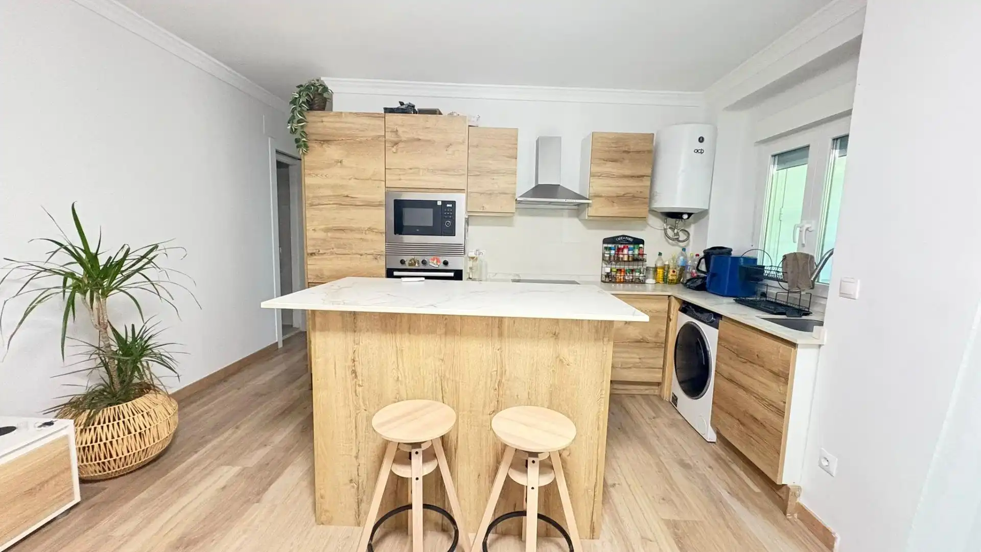 Cocina de Piso en venta en Málaga con Aire acondicionado, Amueblado y Balcón