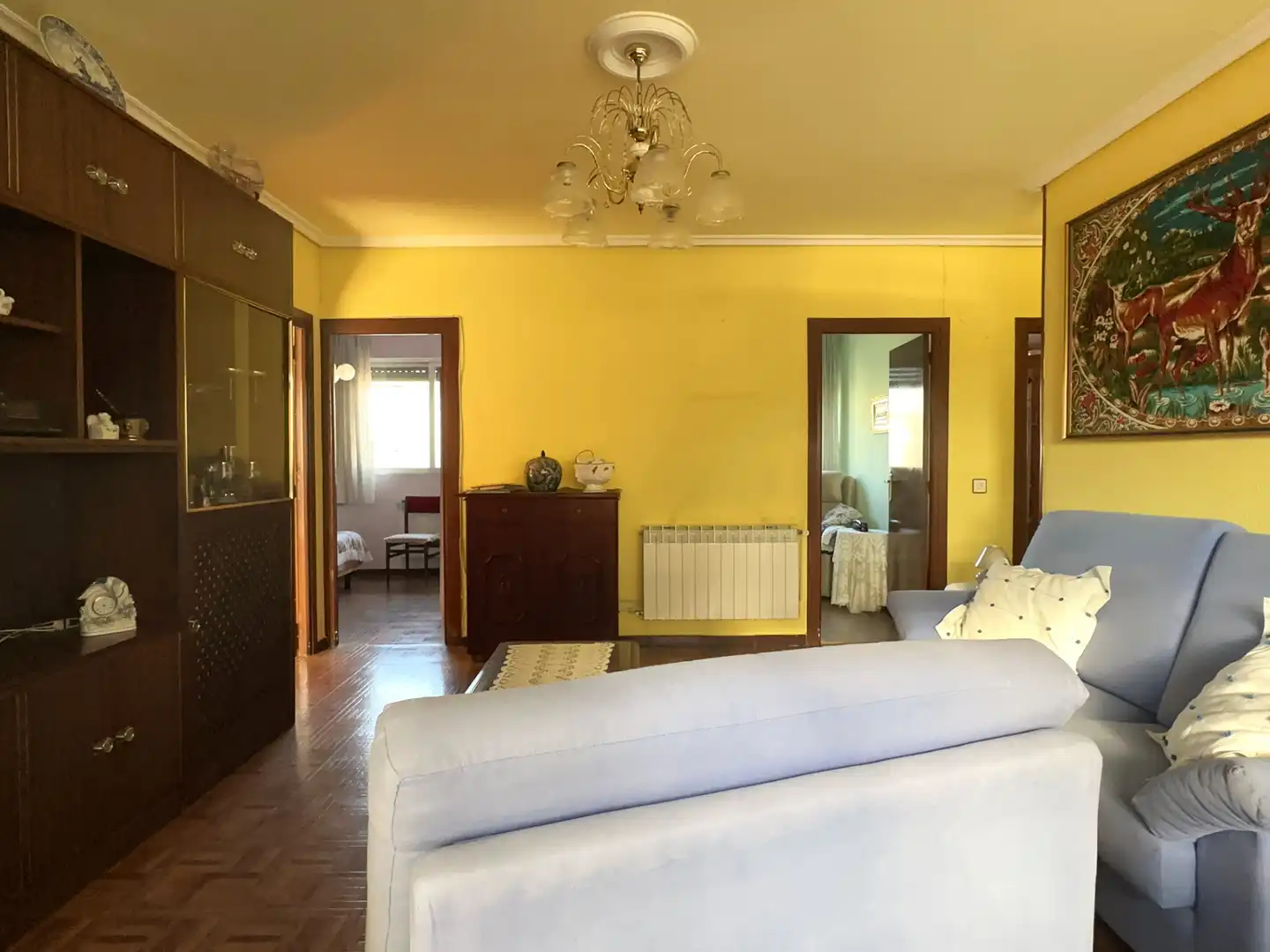 Living room of Flat for sale in Vitoria - Gasteiz  with Heating, Terrace and Furnished