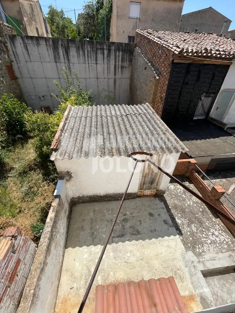 Vista exterior de Casa o xalet en venda en San Asensio amb Jardí privat, Terrassa i Traster