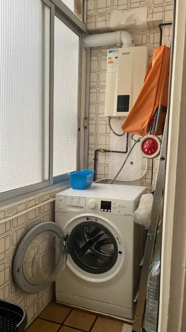 Balcony of Flat for sale in Valencia  with Air Conditioner