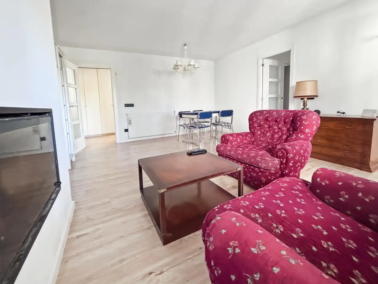 Living room of Flat for sale in Collado Villalba  with Heating, Terrace and Swimming Pool