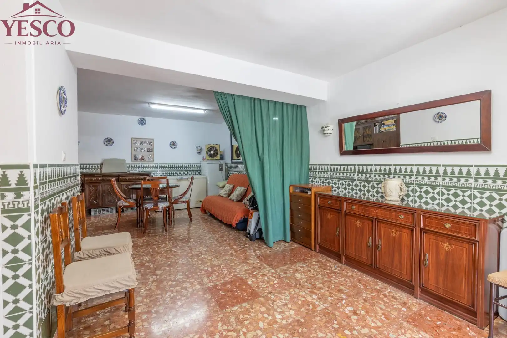 Sala de estar de Casa adosada en venta en Víznar con Jardín privado, Terraza y Piscina