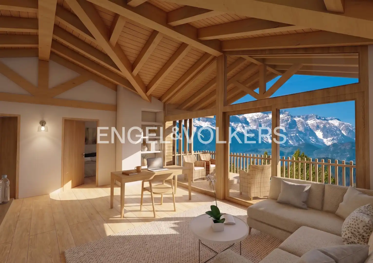 Living room of Houses for sale in Prullans  with Air Conditioner, Heating and Private garden