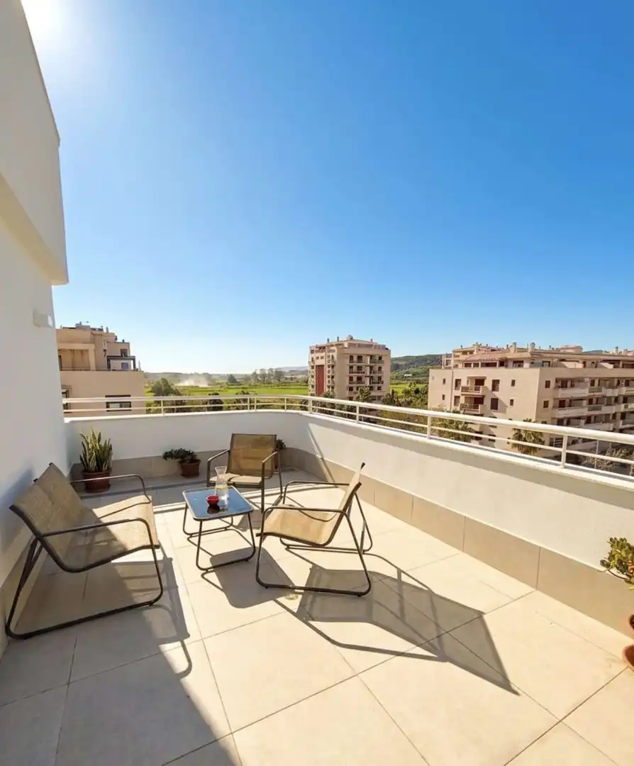 Terrasse von Wohnungen zur untervermieten in Vélez-Málaga mit Klimaanlage, Terrasse und Möbliert