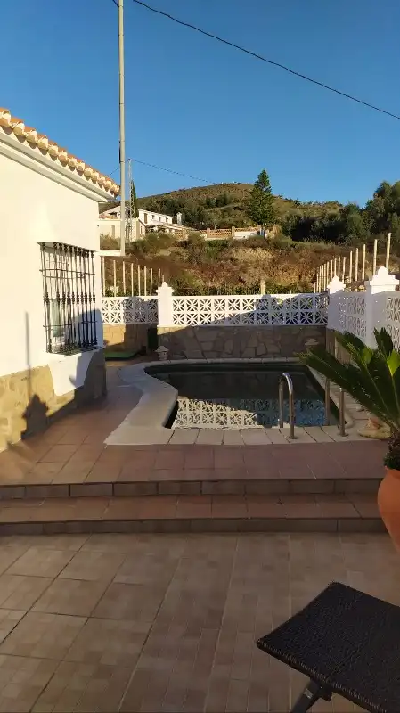 Piscina de Casa o chalet de alquiler en Torrox con Aire acondicionado, Calefacción y Jardín privado