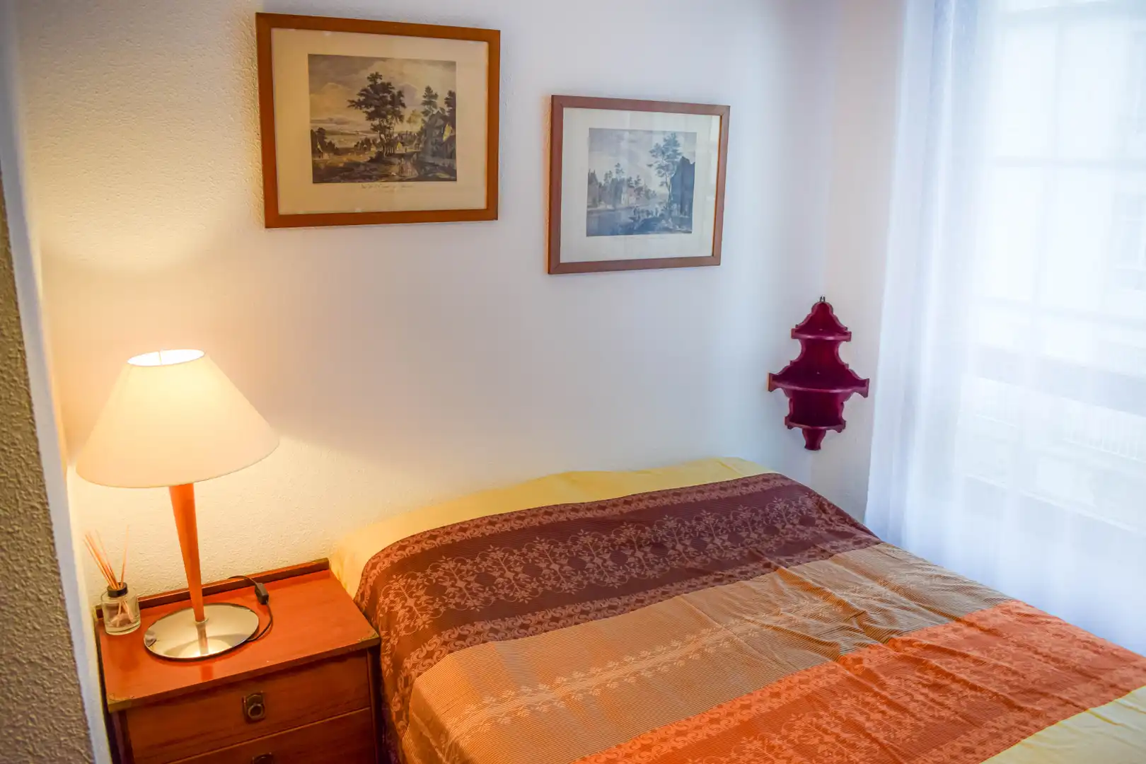 Bedroom of Apartments for rent to own in Santander  with Heating, Parquet flooring and Furnished