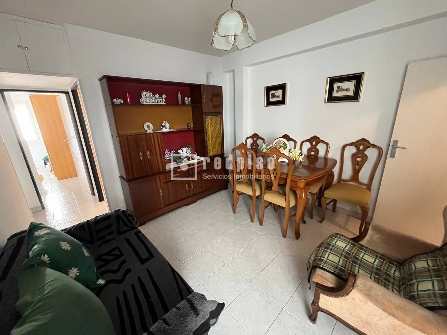 Dining room of Flat for sale in  Madrid Capital  with Air Conditioner, Heating and Terrace