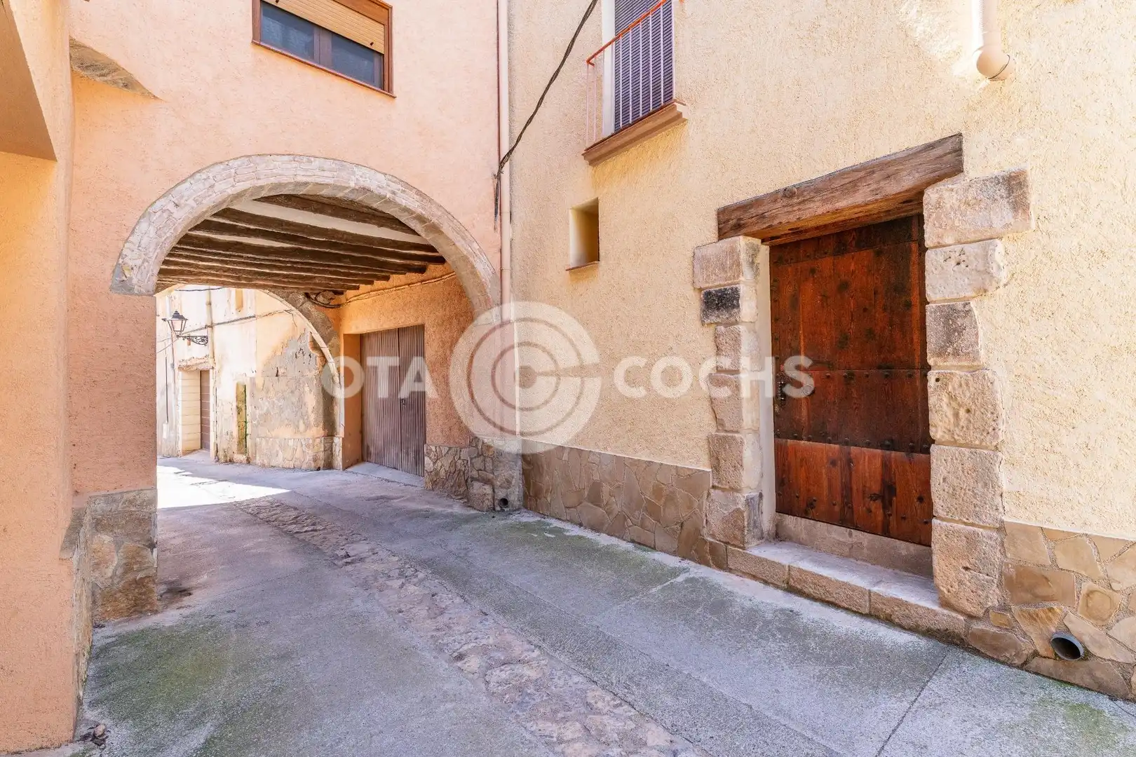 Vista exterior de Casa adosada en venta en Cabacés