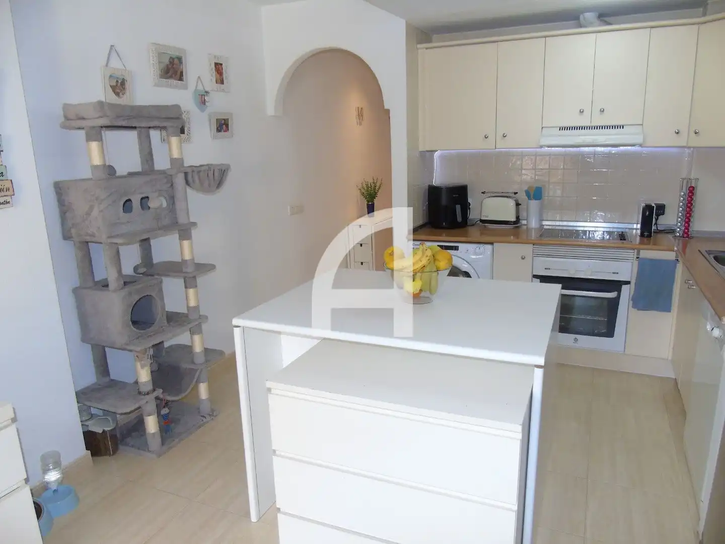 Cocina de Piso en venta en Fuengirola con Aire acondicionado, Calefacción y Terraza