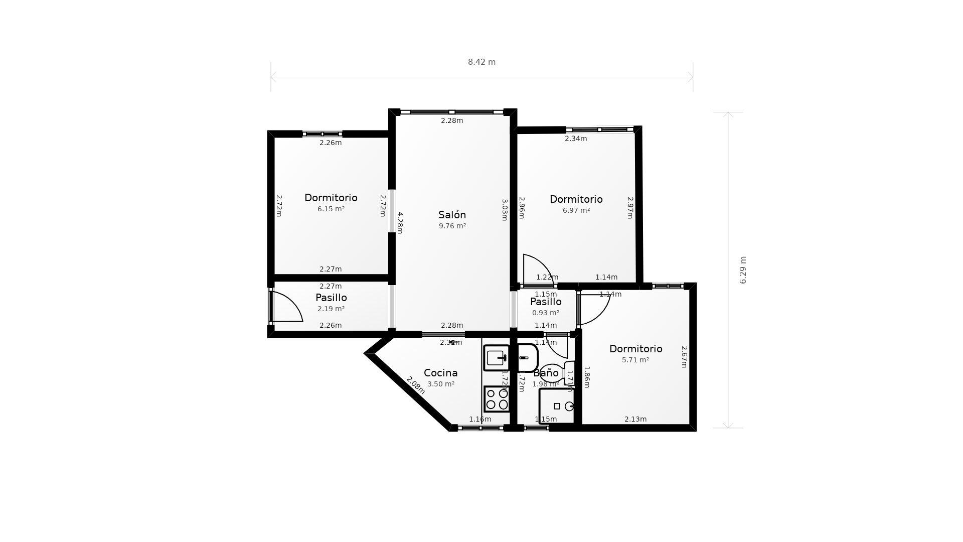 Pis de lloguer en  Madrid Capital amb Calefacció, Forn i Es permeten mascotes