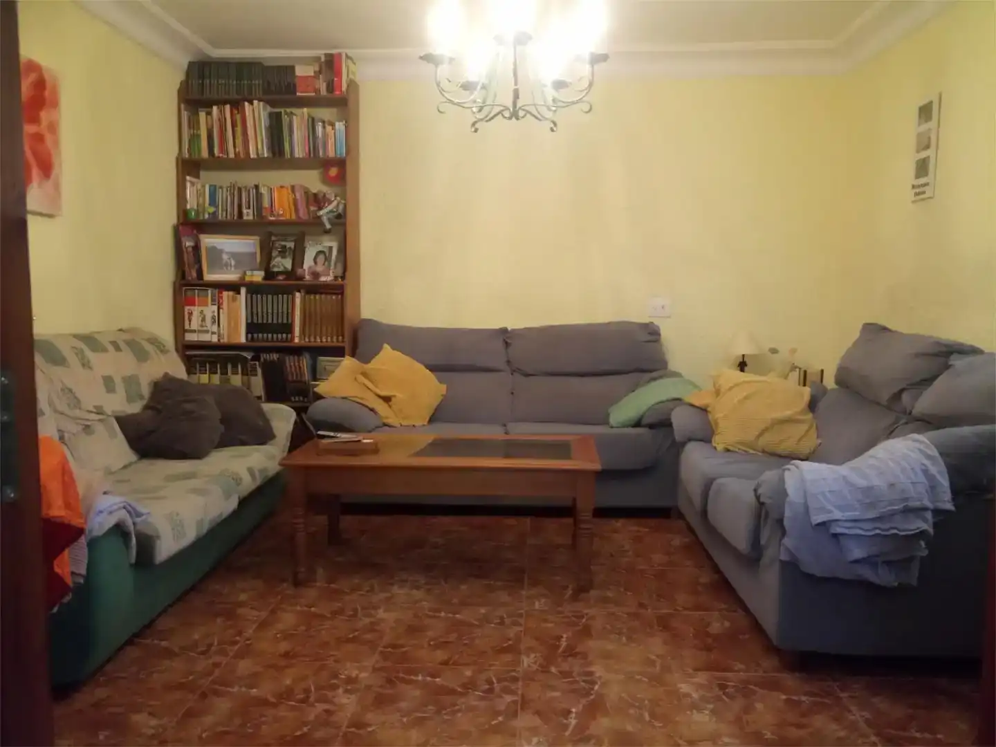 Sala de estar de Piso en venta en Almudévar con Aire acondicionado