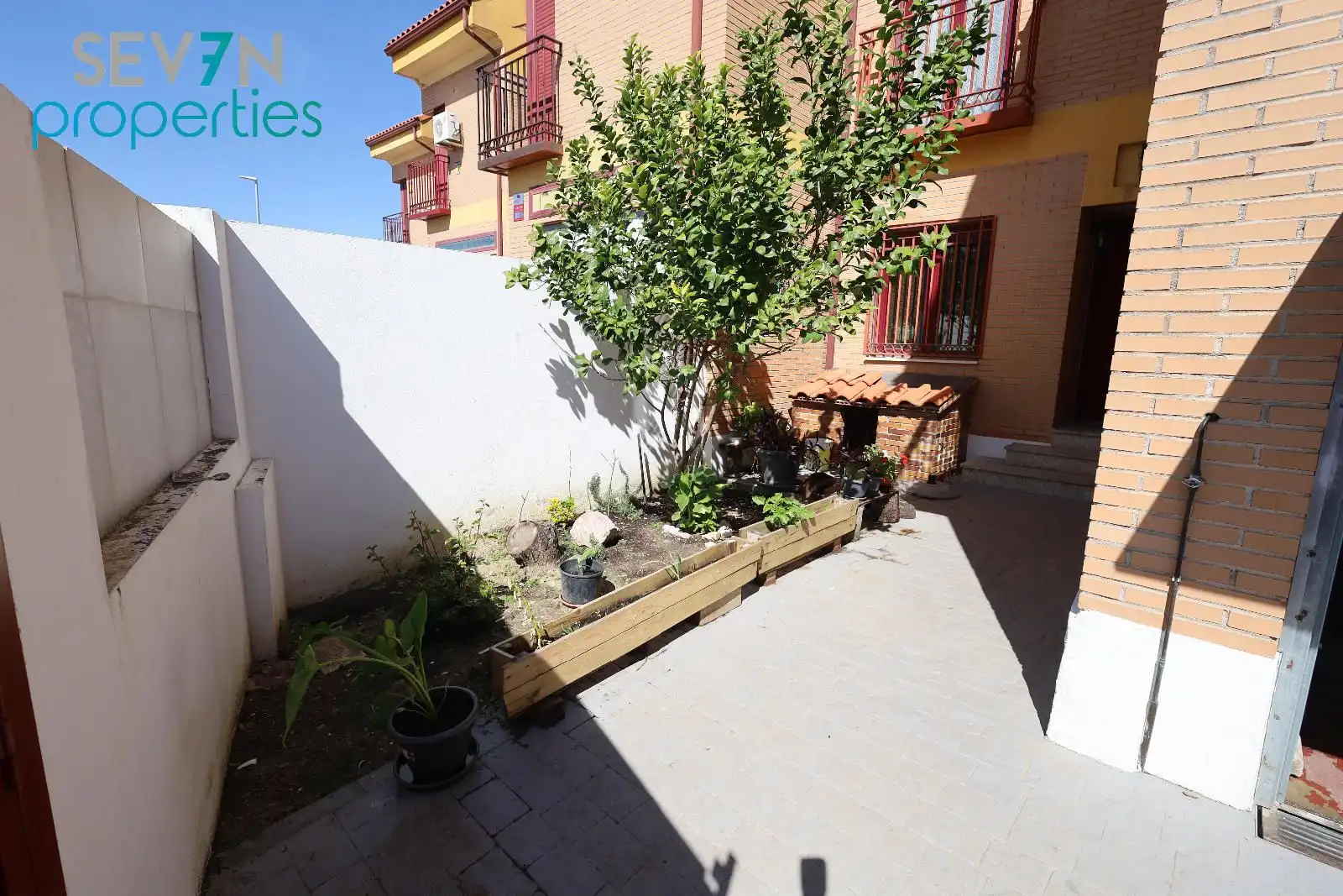 Jardín de Casa adosada en venta en Yuncos con Calefacción, Jardín privado y Parquet